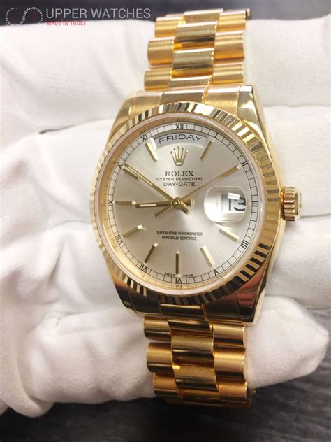 24k gold presidential rolex|rolex day date president 118238.